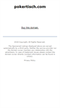 Mobile Screenshot of pokertisch.com